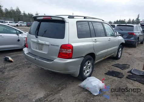 2003 Toyota Highlander z USA, uszkodzony, nr VIN JTEGD21A330070890